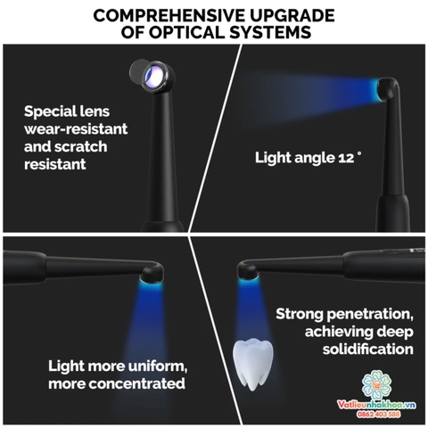 Đèn trám quang trùng hợp COXO DB686 HALO