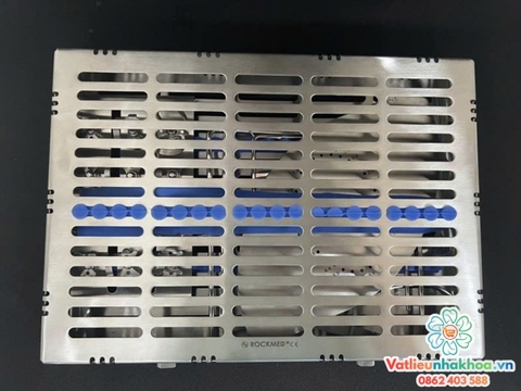 Bộ Dụng Cụ Đặt Đê Cao Su Rockmed Full 18 chi tiết