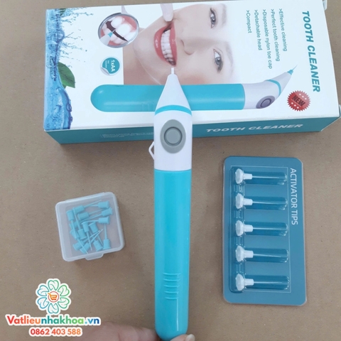 Máy rung bơm rửa nội nha Tooth Cleaner - Tặng thêm 5 đầu rung