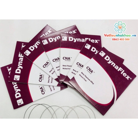 Dây cung CNA Titanium Tròn, Chữ nhật – DynaFlex (MUA 3 TẶNG 1)