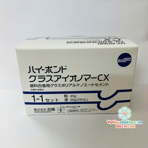 Xi măng gắn CX Hy-bond Glasionomer - Lọ To