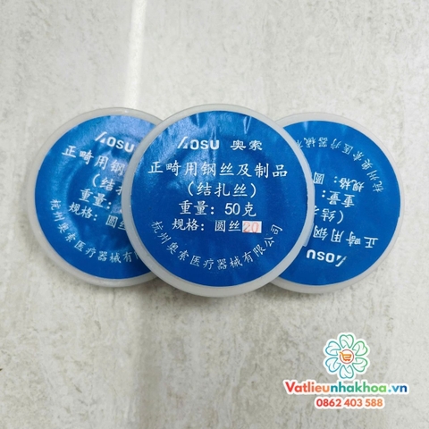 Chỉ thép buộc mắc cài