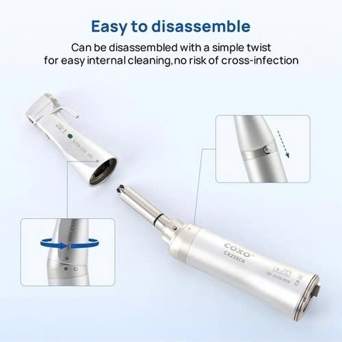 Tay khoan cắm implant COXO có đèn CX235C6 (C6-22)