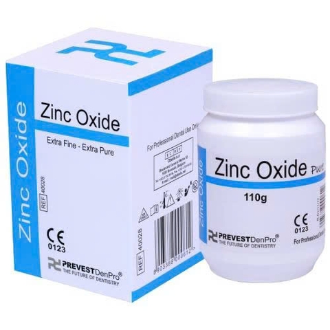 Oxit kẽm - ZINC OXIDE - Prevest Ấn Độ (110g)