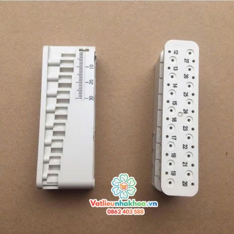 Thước đo nội nha TQ ( màu trắng)