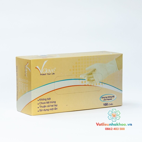 Găng tay y tế Vglove có bột / không bột
