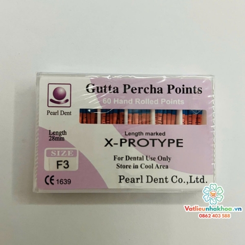 Gutta Percha Points nội nha Protaper X-Protype Pearl Dent