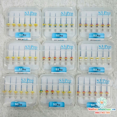 File Máy Nội Nha S3 Blue (MUA 10 TẶNG 1)