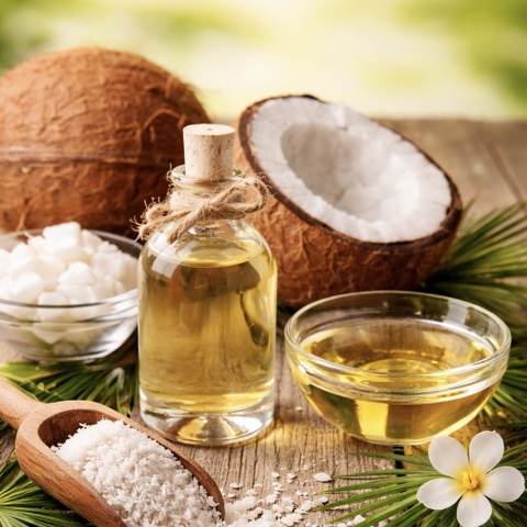 Dầu dừa tinh luyện vàng