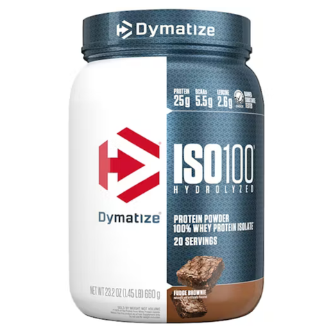 Dymatize ISO 100 Hydrolyzed 100% Whey Protein Isolate 20 servings