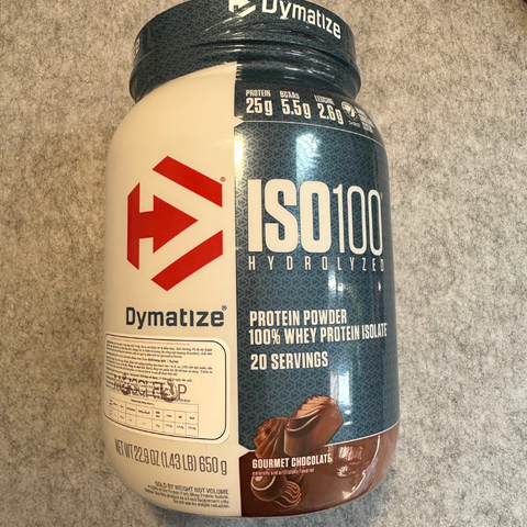 Dymatize ISO 100 Hydrolyzed 100% Whey Protein Isolate 20 servings