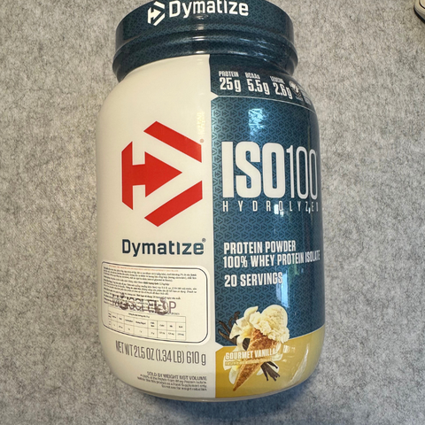 Dymatize ISO 100 Hydrolyzed 100% Whey Protein Isolate 20 servings
