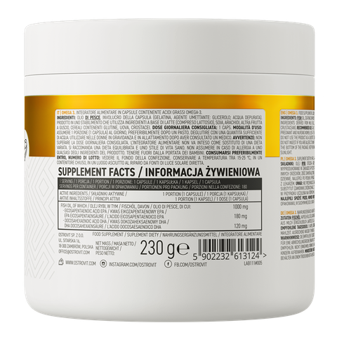 OstroVit Omega 3 1000 mg