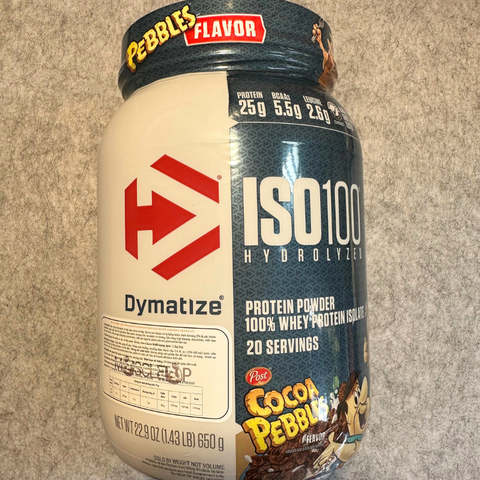 Dymatize ISO 100 Hydrolyzed 100% Whey Protein Isolate 20 servings