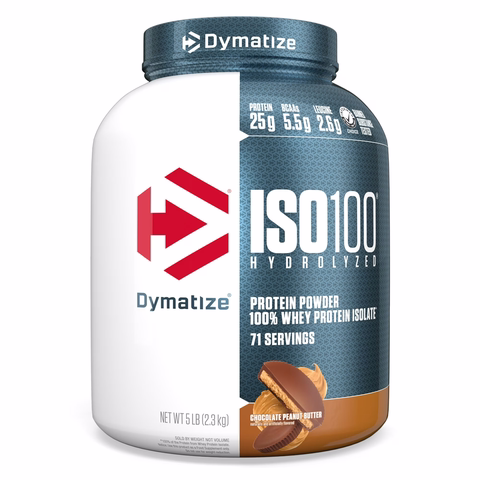 Dymatize ISO 100 Hydrolyzed 100% Whey Protein Isolate 5 Lbs