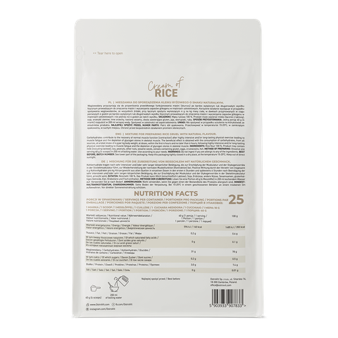 Cream of Rice bột gạo ăn kiêng 1 Kg