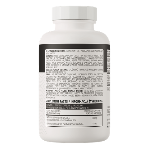 Thực phẩm bảo vệ sức khỏe OstroVit® Astaxanthin 90 Viên