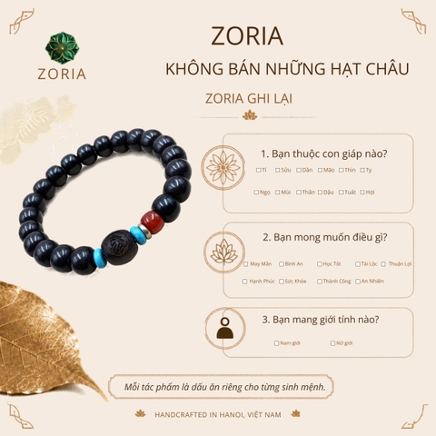Vòng Tay Hắc Ngọc Bồ Đề