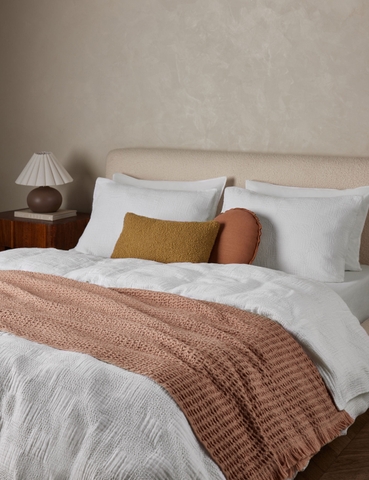 Vỏ Chăn Cotton Vân Nổi Kingsley