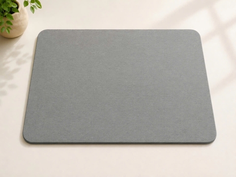 Thảm diatomite và thảm vải: chọn theo cảm giác chân và cách chăm sóc