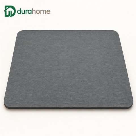 TẤM CANXI SILICAT Thảm nhà tắm - Trơn Màu Xám Đậm - 450x350x9mm
