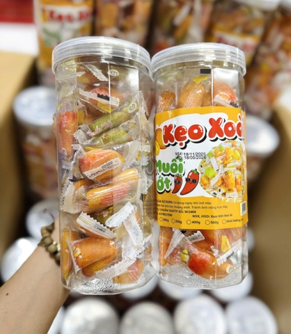 G4-007 Kẹo xoài muối ớt (hũ 400gr)