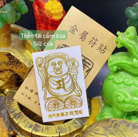 B5-003 Phù Thần Tài Giữ Của May Mắn Cải Vận Linh Khí