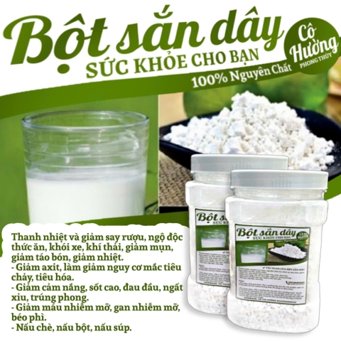 G1 001 Bột sắn dây nguyên chất 500gr
