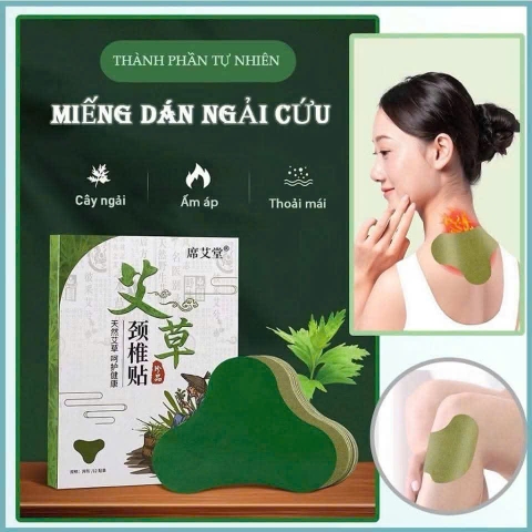 C2-004 Hộp 12 miếng dán giảm đau cổ vai gáy