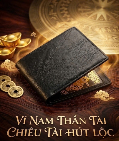 B12 006 Ví nam Thần Tài