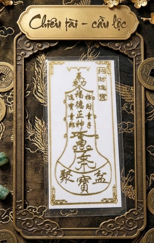 B5-006 Linh phù chiêu tài - cầu lộc