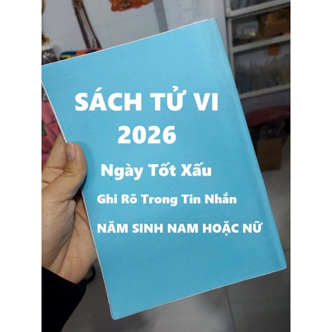 Lịch vạn niên 2026 xem ngày đẹp xấu theo từng tuổi + ghi chú năm sinh nam hoặc nữ