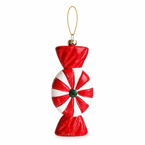 Poly CHRISTMAS Ornament - Candy