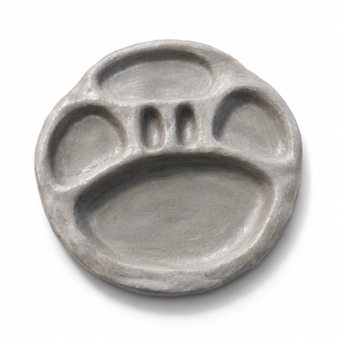 LINDO CRAFTS - Ceramic Tray In Grey