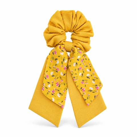 RỪNG HANDMADE - Long Bow Scrunchies in Yellow