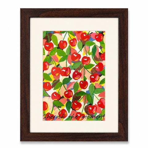 AYAKO AKAI - ‘Cherish The Moment' Framed Art Print