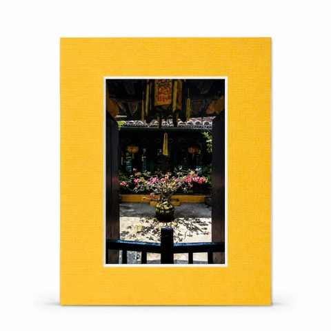MARCUS LACEY - 'Flower Vase' Mounted Print
