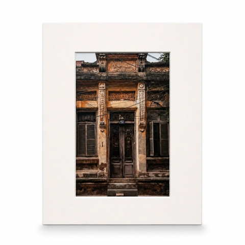 MARCUS LACEY - ‘Old House In Hanoi' Mounted Print