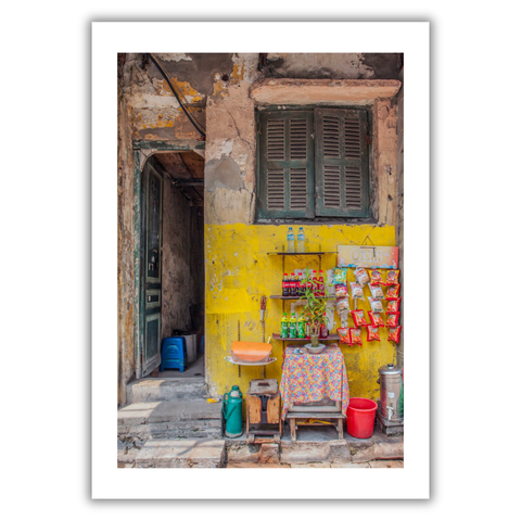 MARCUS LACEY - 'Grocery Vendor' Print