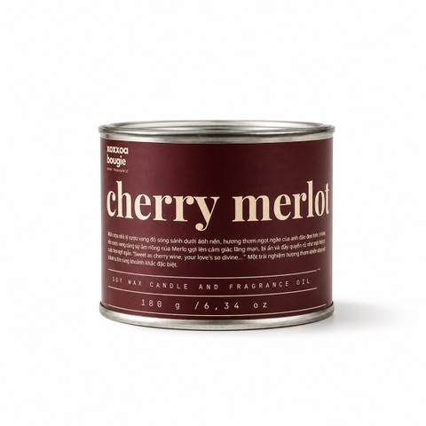 XoaXoa - 'Cherry Melot' Scented Candle