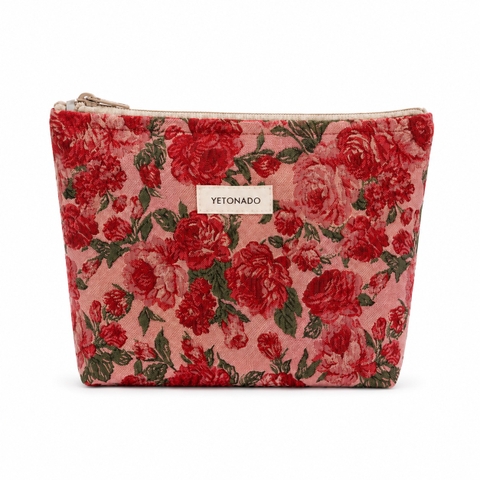MAKE UP PURSE - Vintage Rose