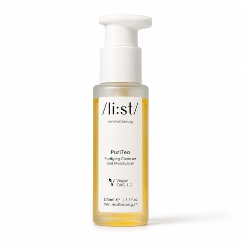 LIST - PuriTea Cleanser and Moisturizer