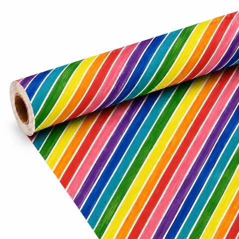 TIỆM CÁ TRỨNG - 'Rainbow Stripe' Wrapping Paper