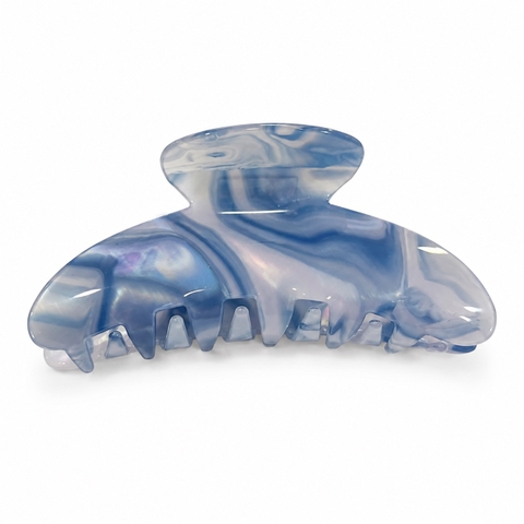 HAIR ACCESSORY - Heirloom Hair Claw in Shimmer Sapphire Pearl