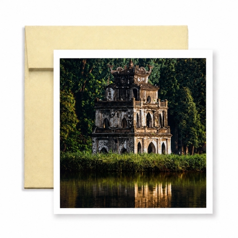 MARCUS LACEY - 'Turtle Tower' Greeting Card