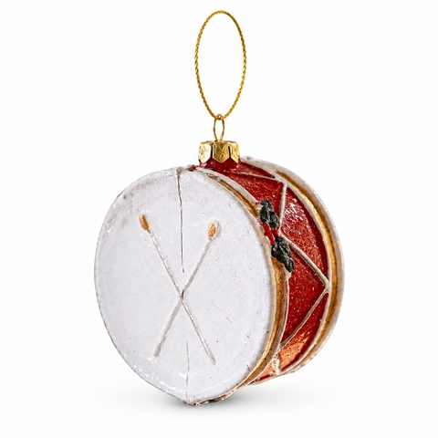 Poly CHRISTMAS Ornament - Drum