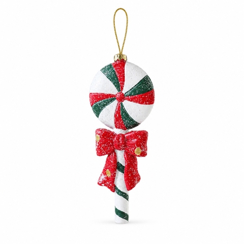 Poly CHRISTMAS Ornament - Lolipop