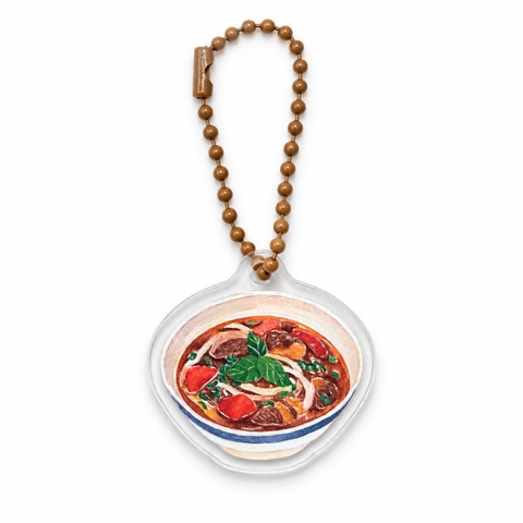 PHANHSHI STUDIO - ‘Bò Kho / Vietnamese Beef Stew' Mini Keychain