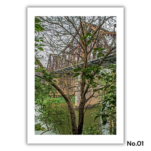 MARCUS LACEY - 'Long Bien Bridge' Print