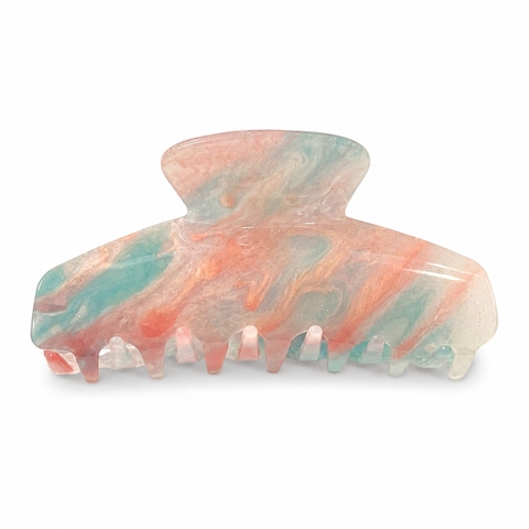 HAIR ACCESSORY - Heirloom Hair Claw in Shimmer Cotton Candy